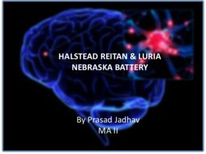 organic brain halstead reitan test