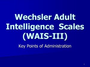 organicbrain syndrome wais testing